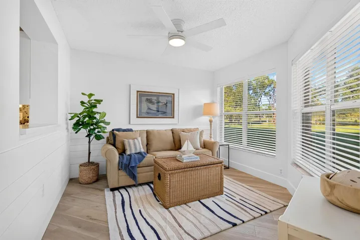 Bonus room off kitchen and living area providing a pull out couch for extra guests or a nice relax room