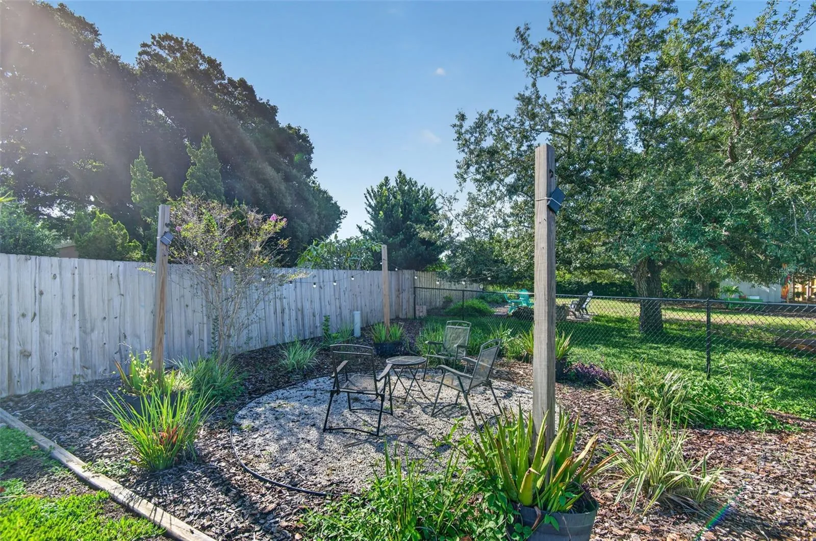 Backyard garden