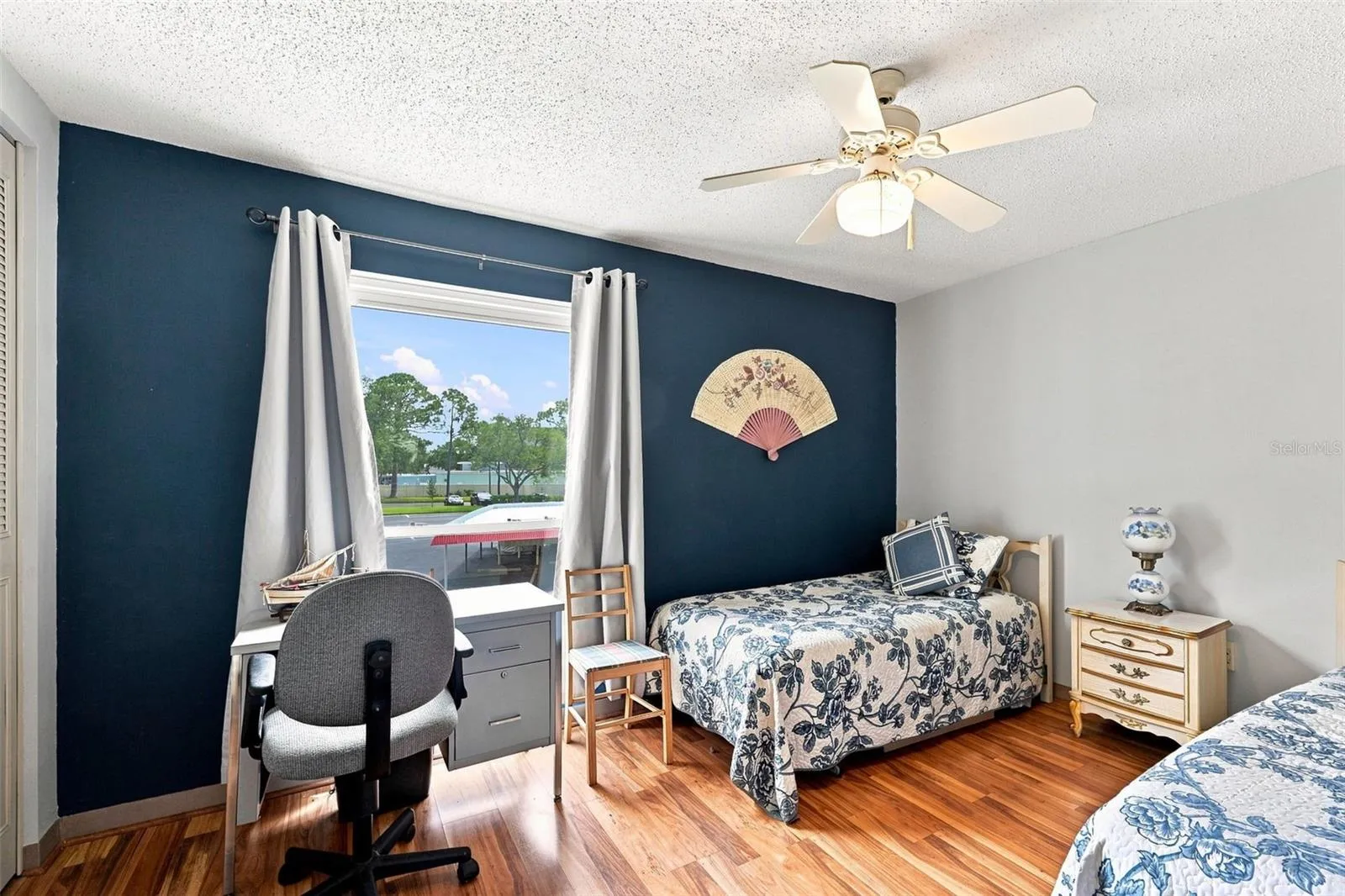bedroom and view