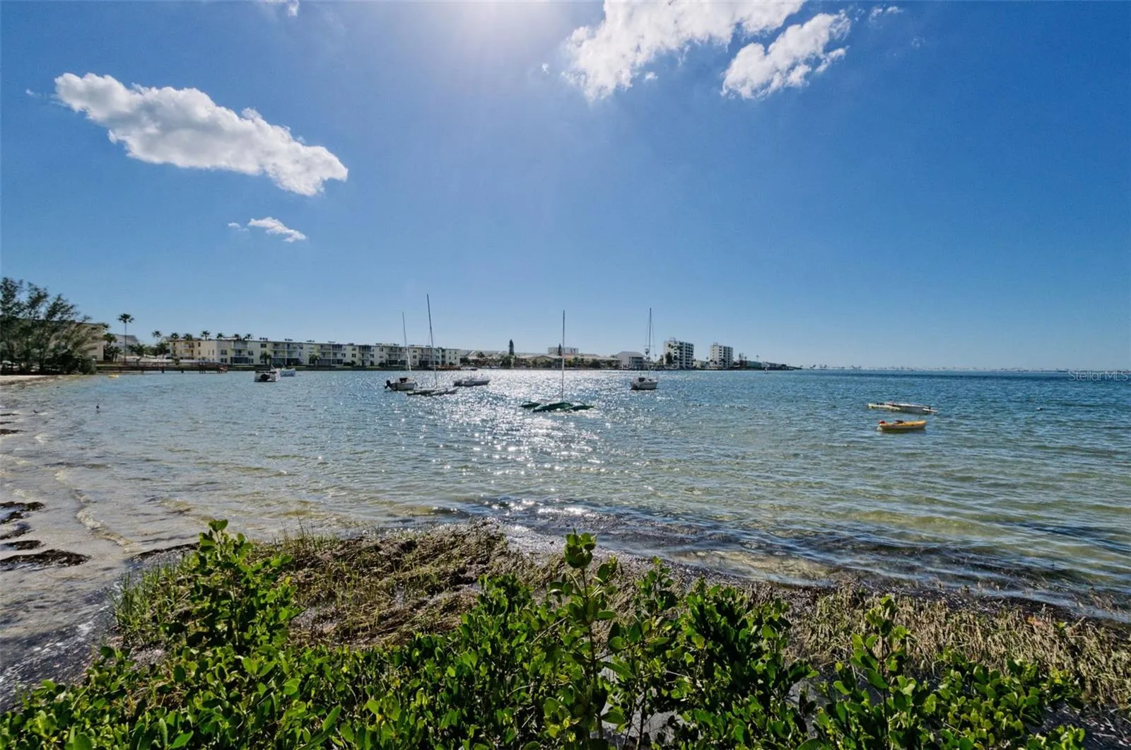 Private Beach and Mooring spots