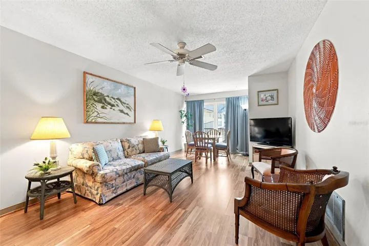 spacious living room