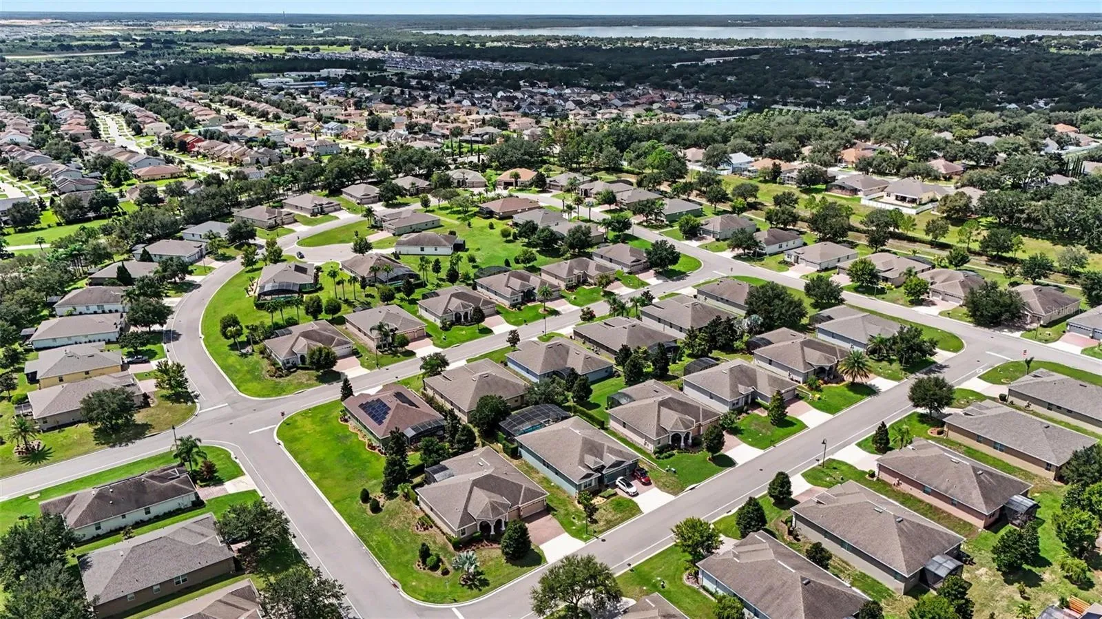 Aerial View of the Neighborhood