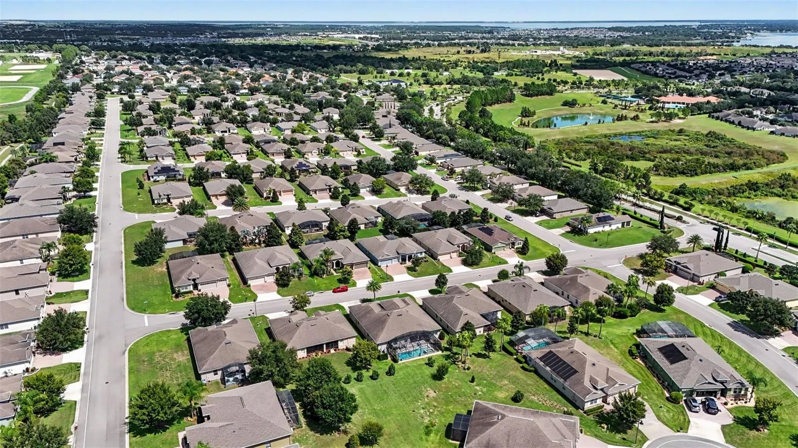 Aerial View of the Neighborhood