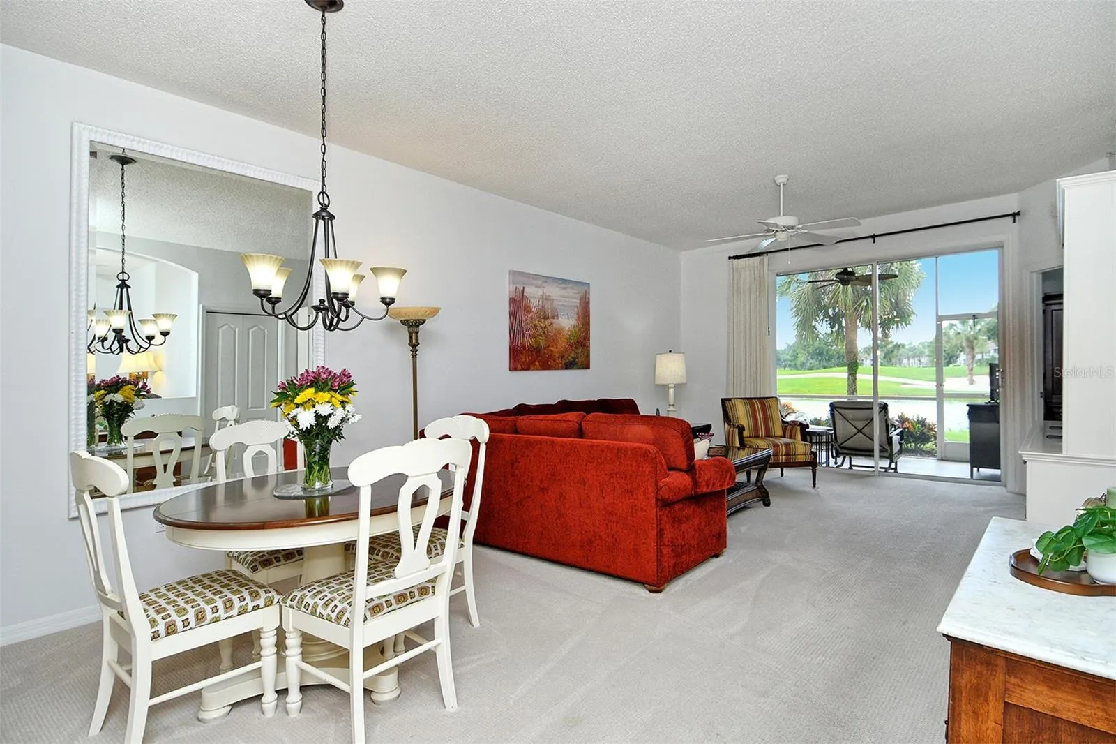 Dining and Living Rooms