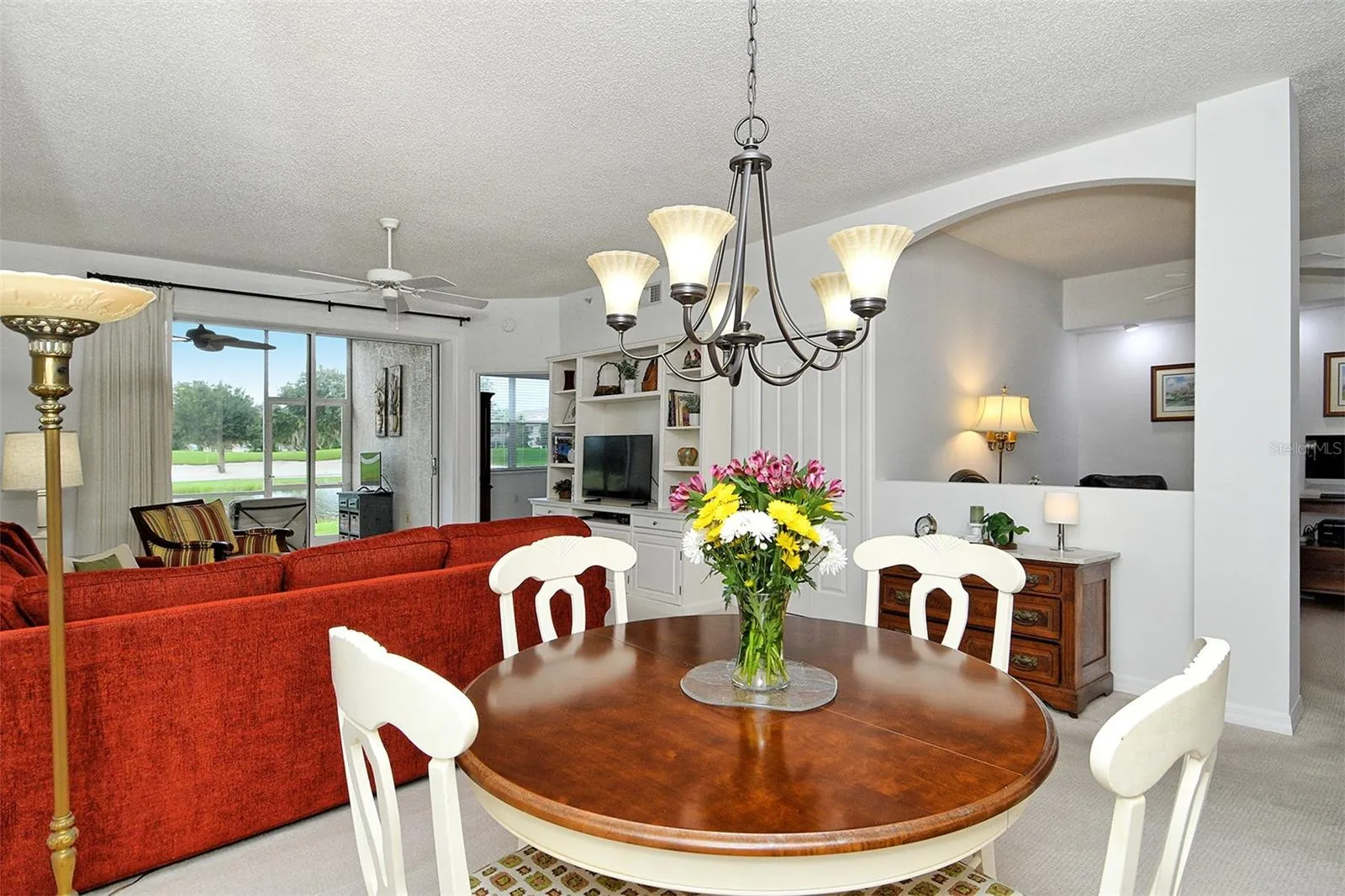 Dining and Living Rooms