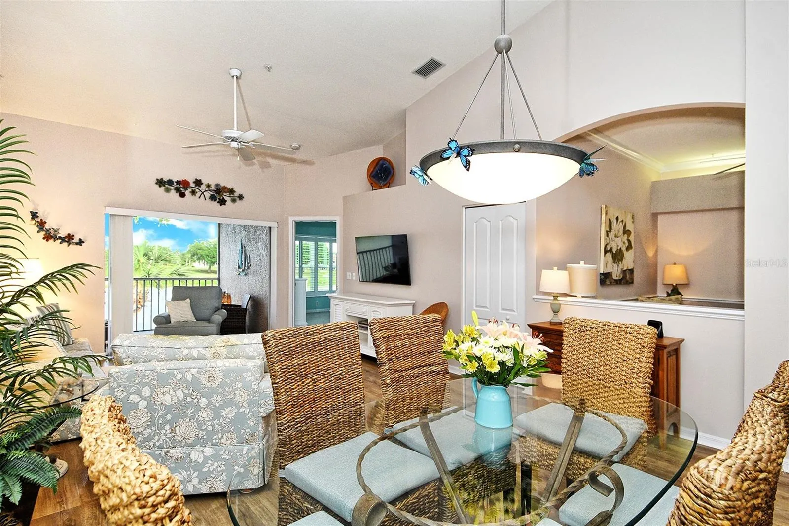 Dining and Living Rooms