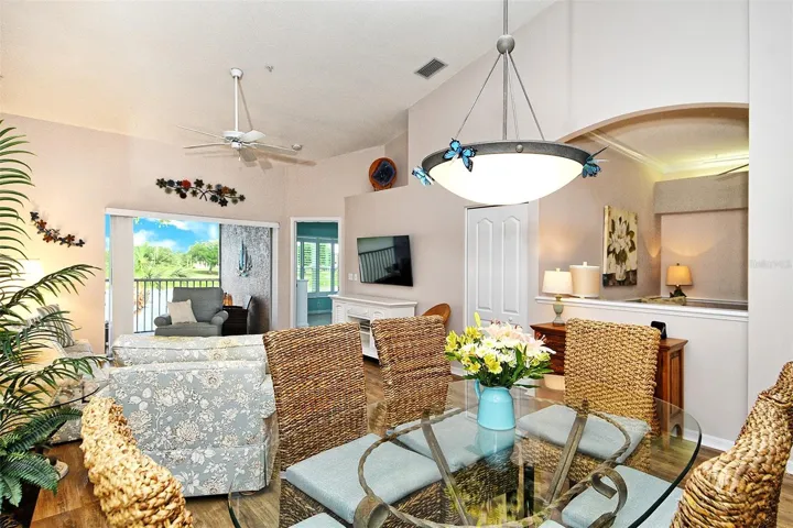 Dining and Living Rooms