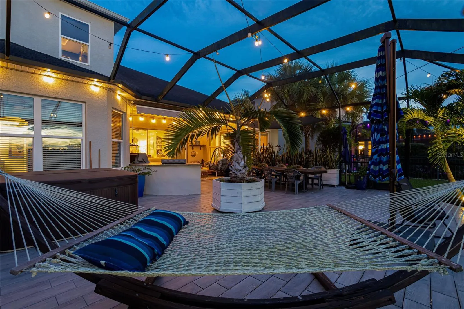 The perfect spot to relax, unwind, and enjoy the outdoors. Featuring a HOT TUB.