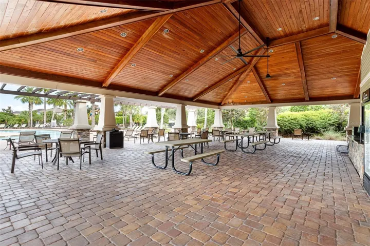 Community pavilion offering a versatile space for social gatherings and special occasions.