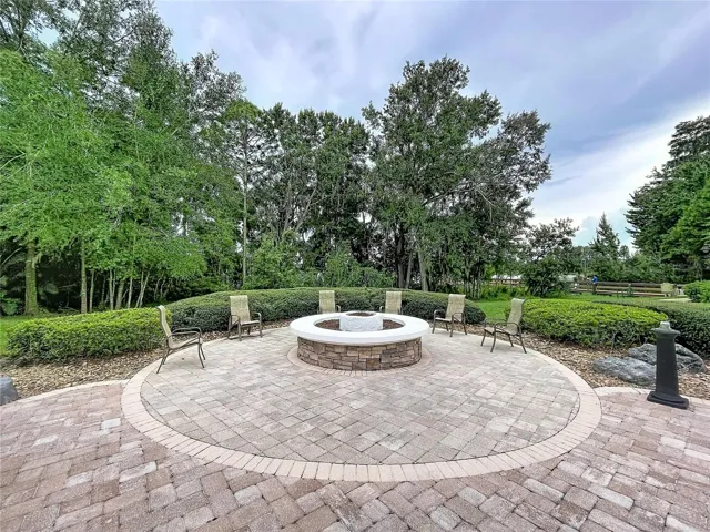 community firepit area