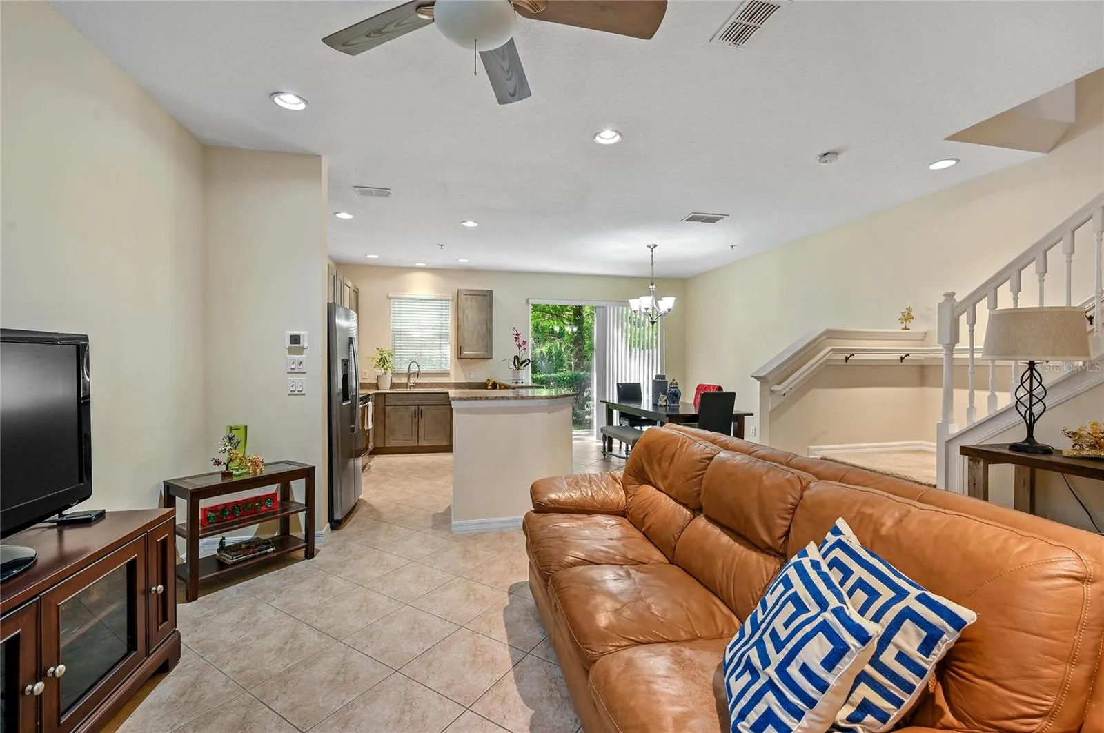 spacious living area