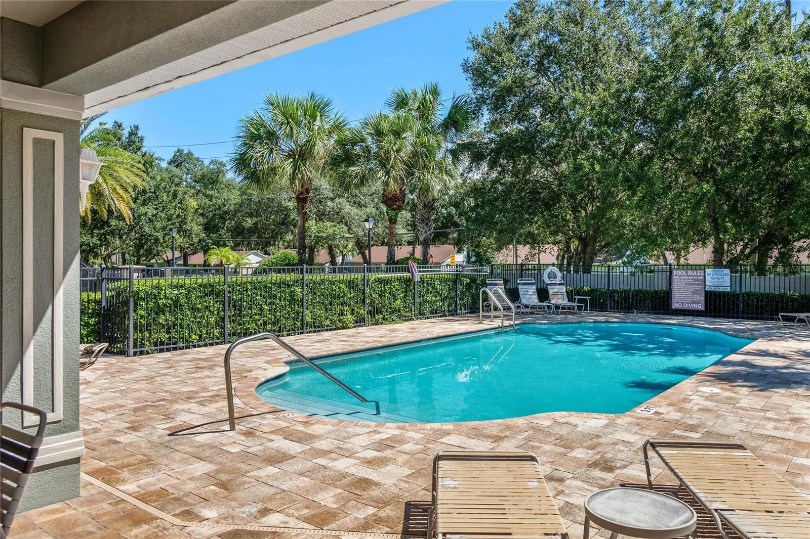 ah, a pool just for the community...and you don't have to clean it!