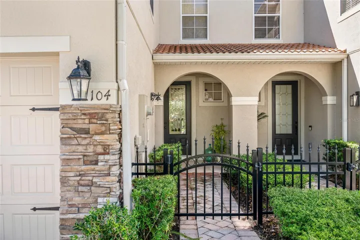 charming front gate