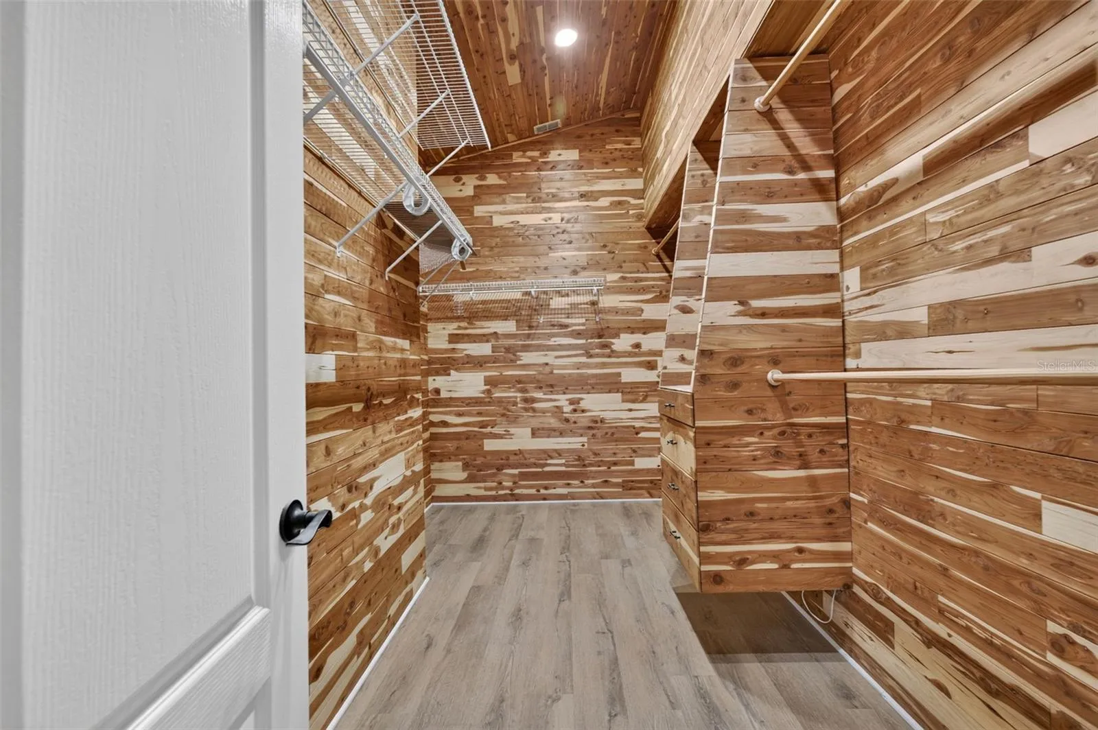 Primary cedar closet