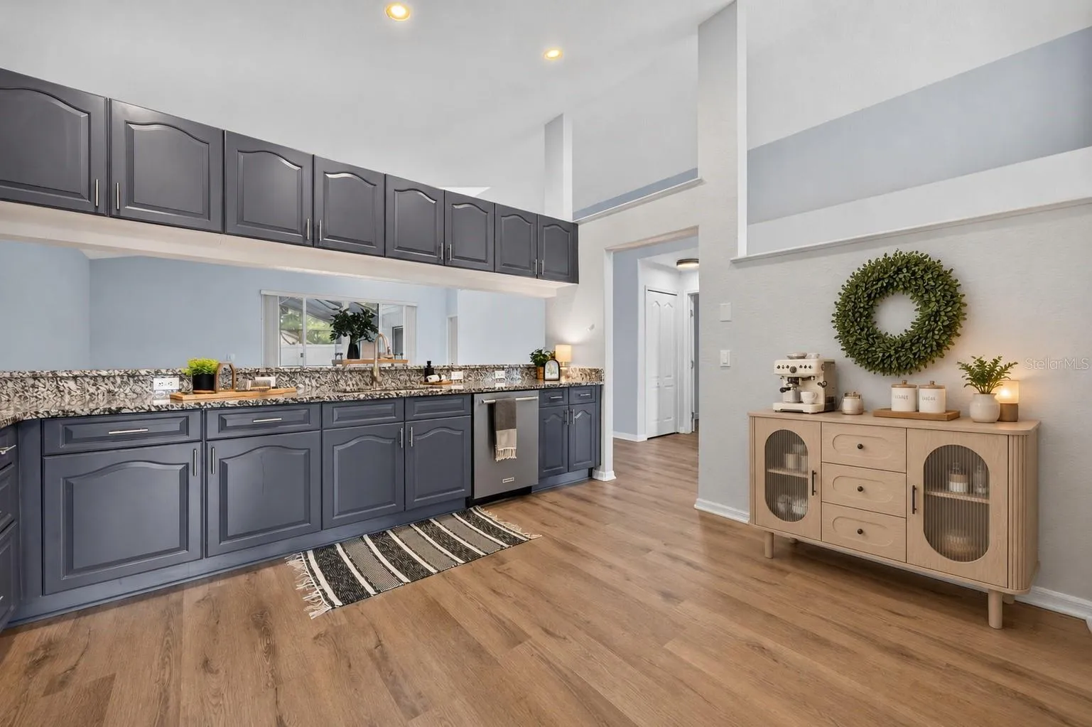 Staged Kitchen