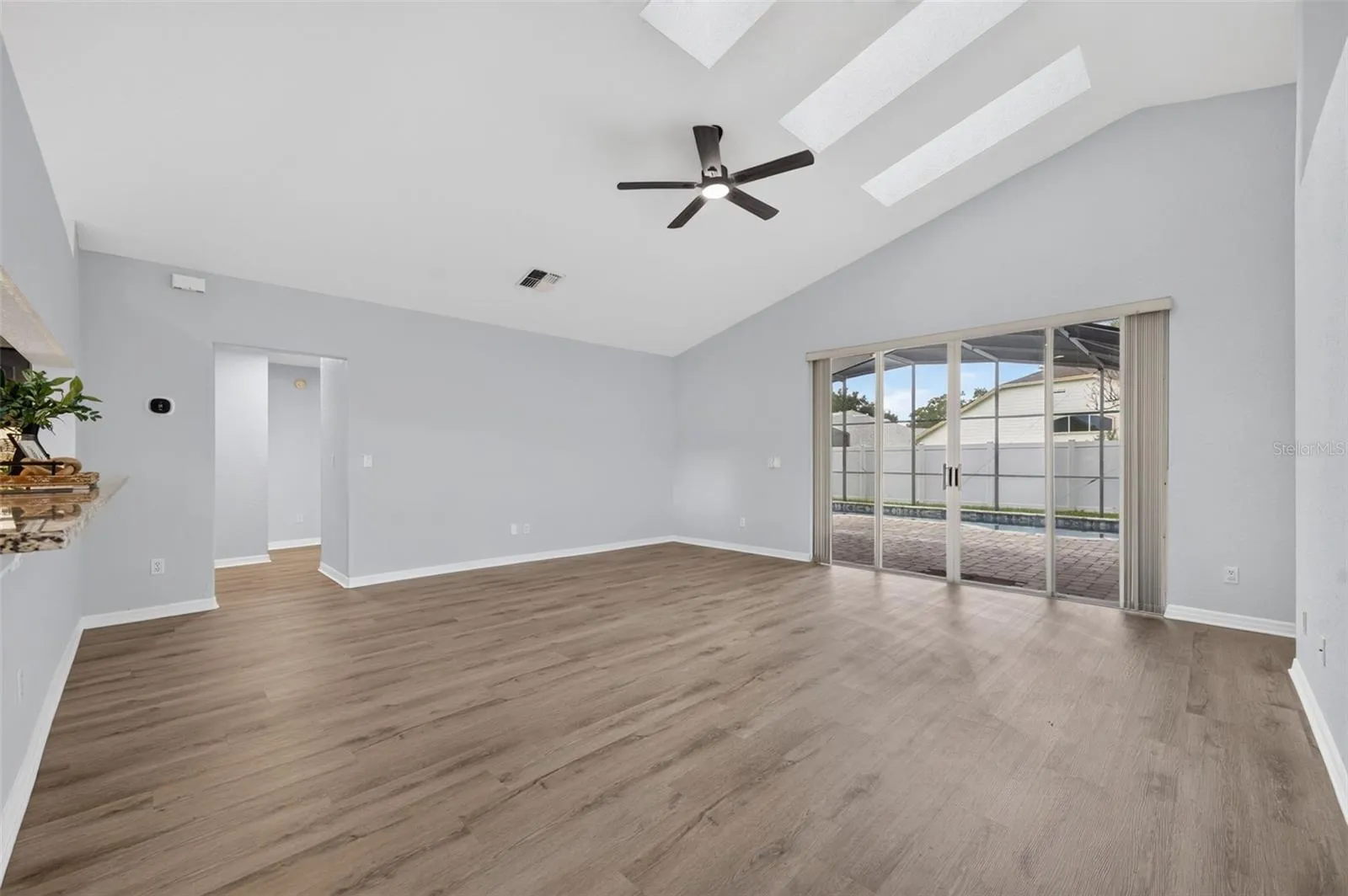 Vacant family room