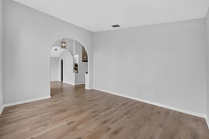 Vacant living room
