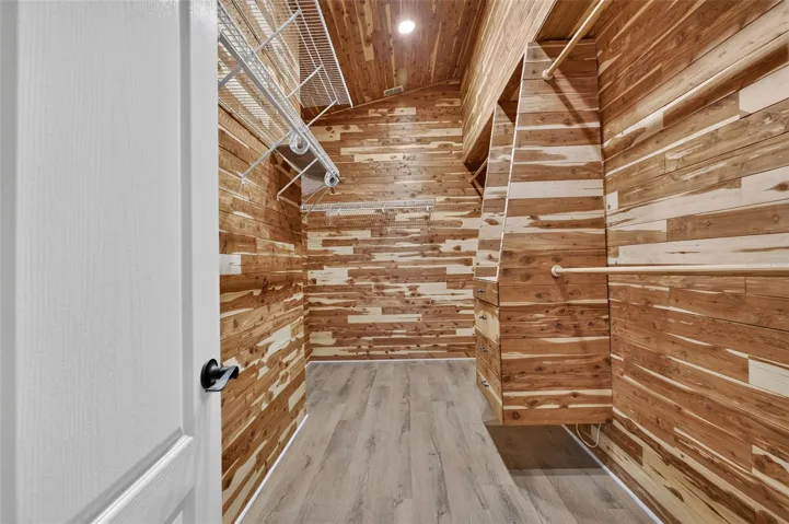 Primary cedar closet