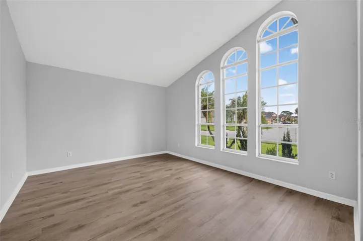 Vacant living room