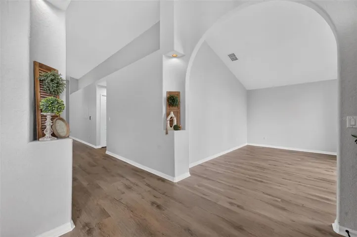 Vacant formal Living room