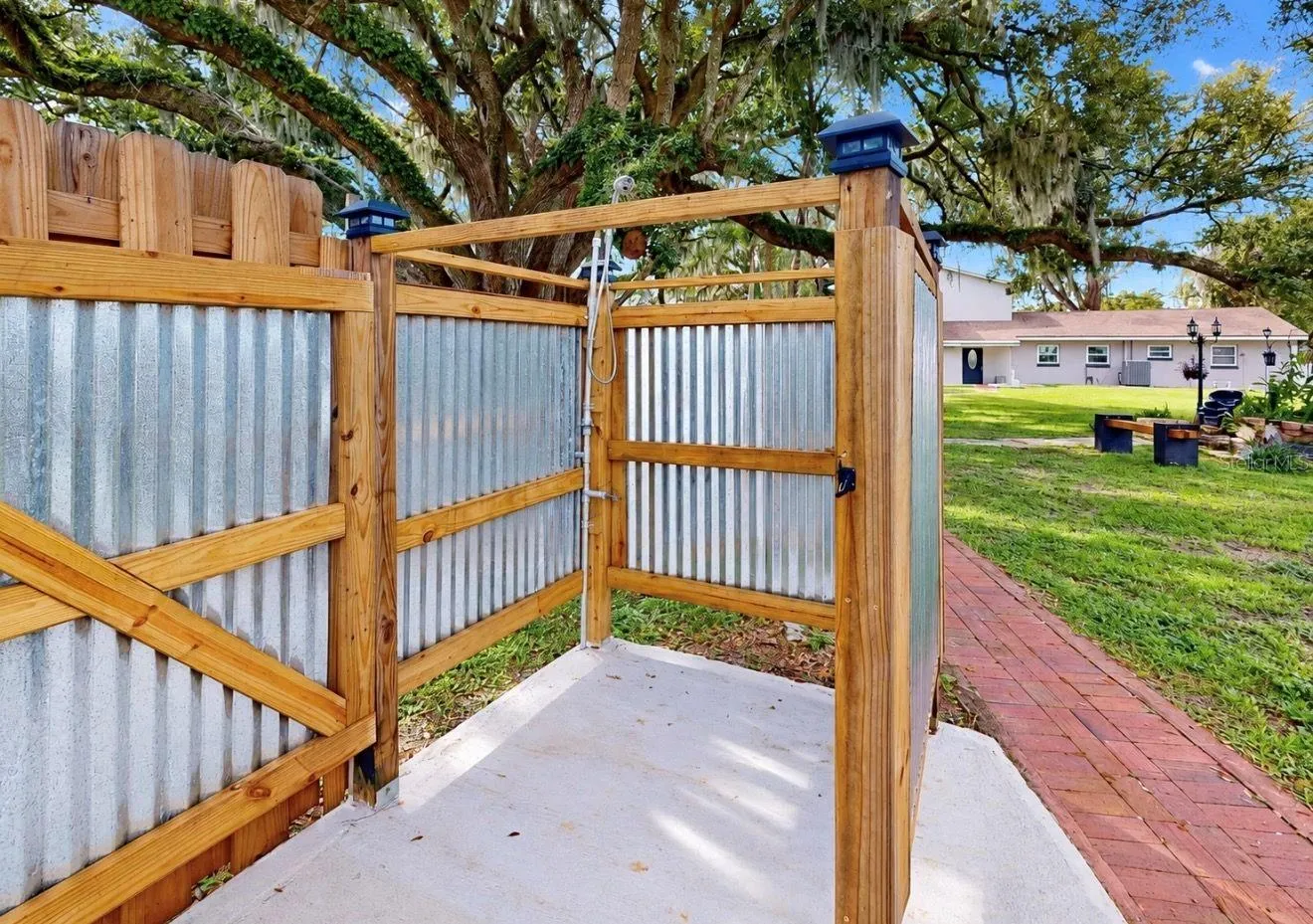 Outdoor shower