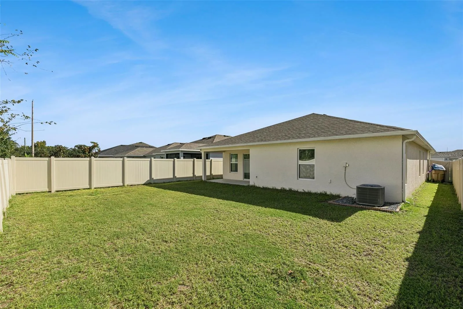Rear Exterior / Backyard