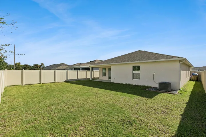 Rear Exterior / Backyard