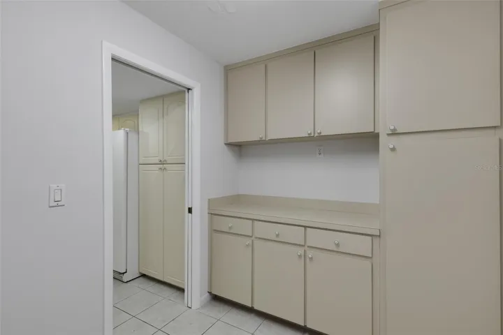 Built-in Cabinets in Laundry Room