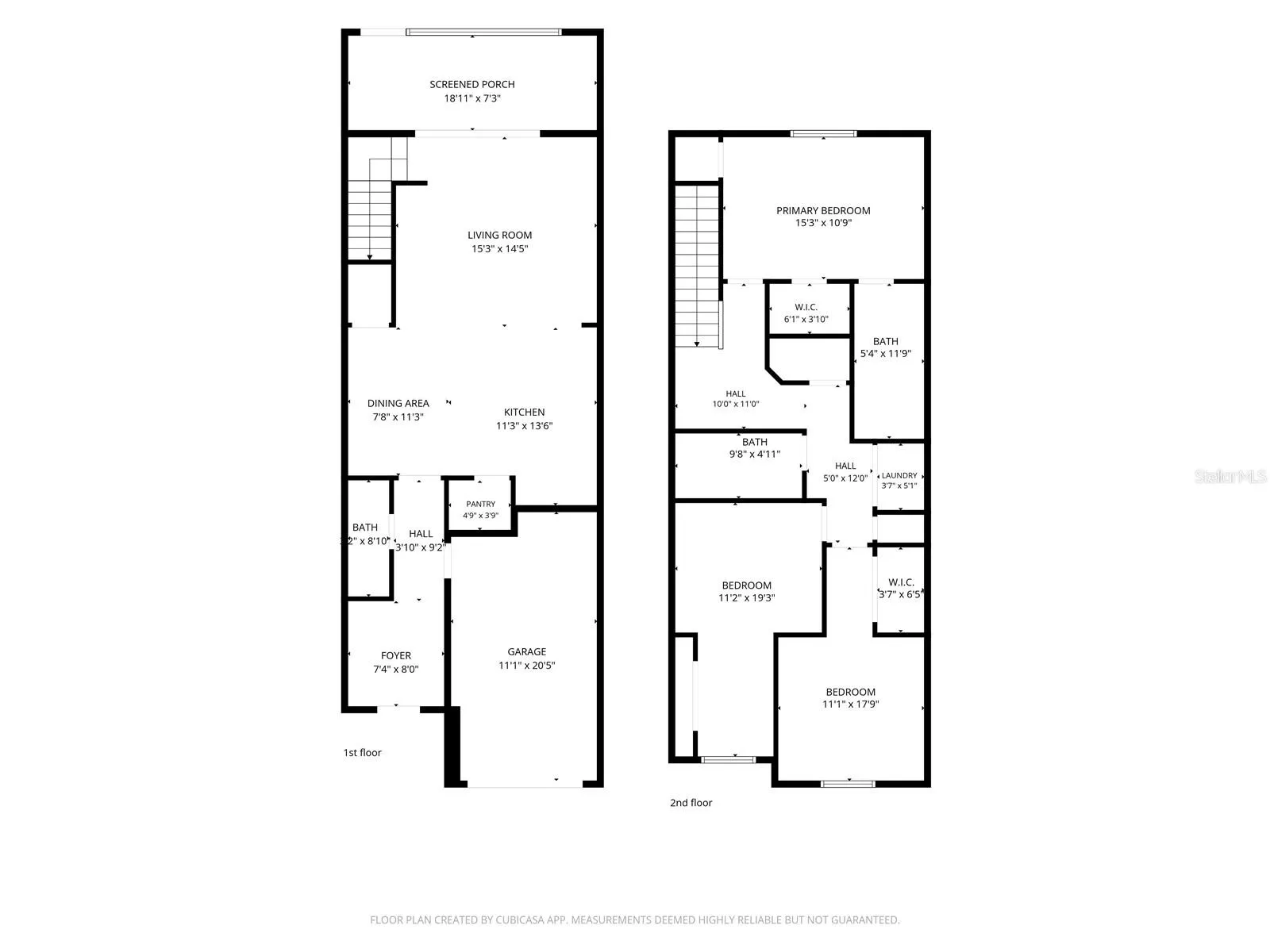 Floor Plan Both floors