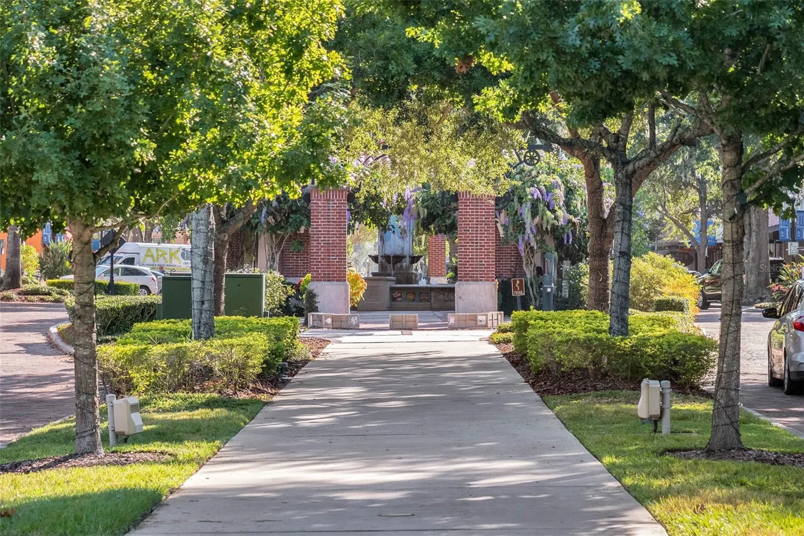 West Orange Trail and Fountain