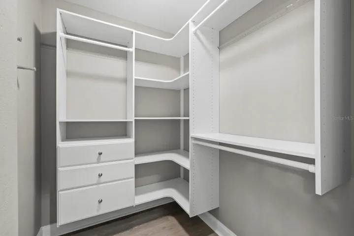 Primary bedroom closet cont.