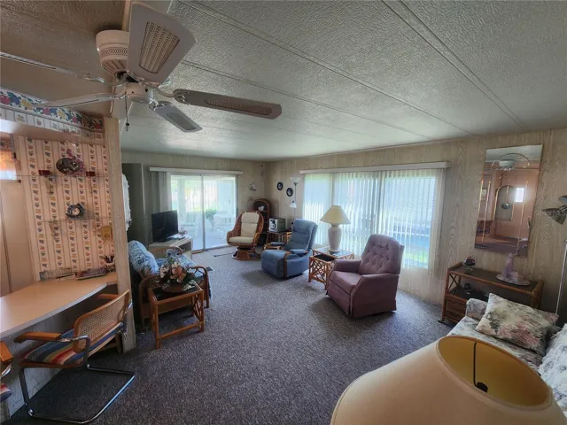 View into Furnished Living Room