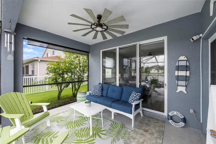 Lanai with Seating Area