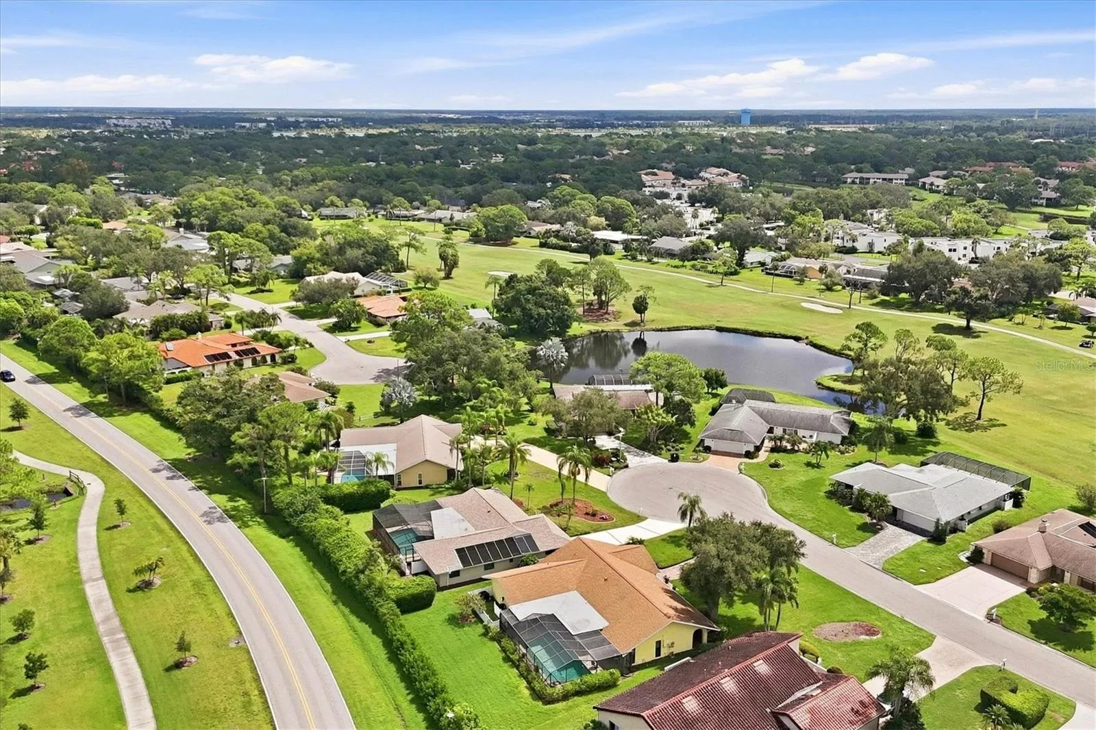 Golf course and walking trails!