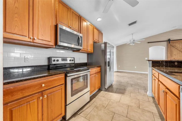 Kitchen with Stainless Steel Appliances