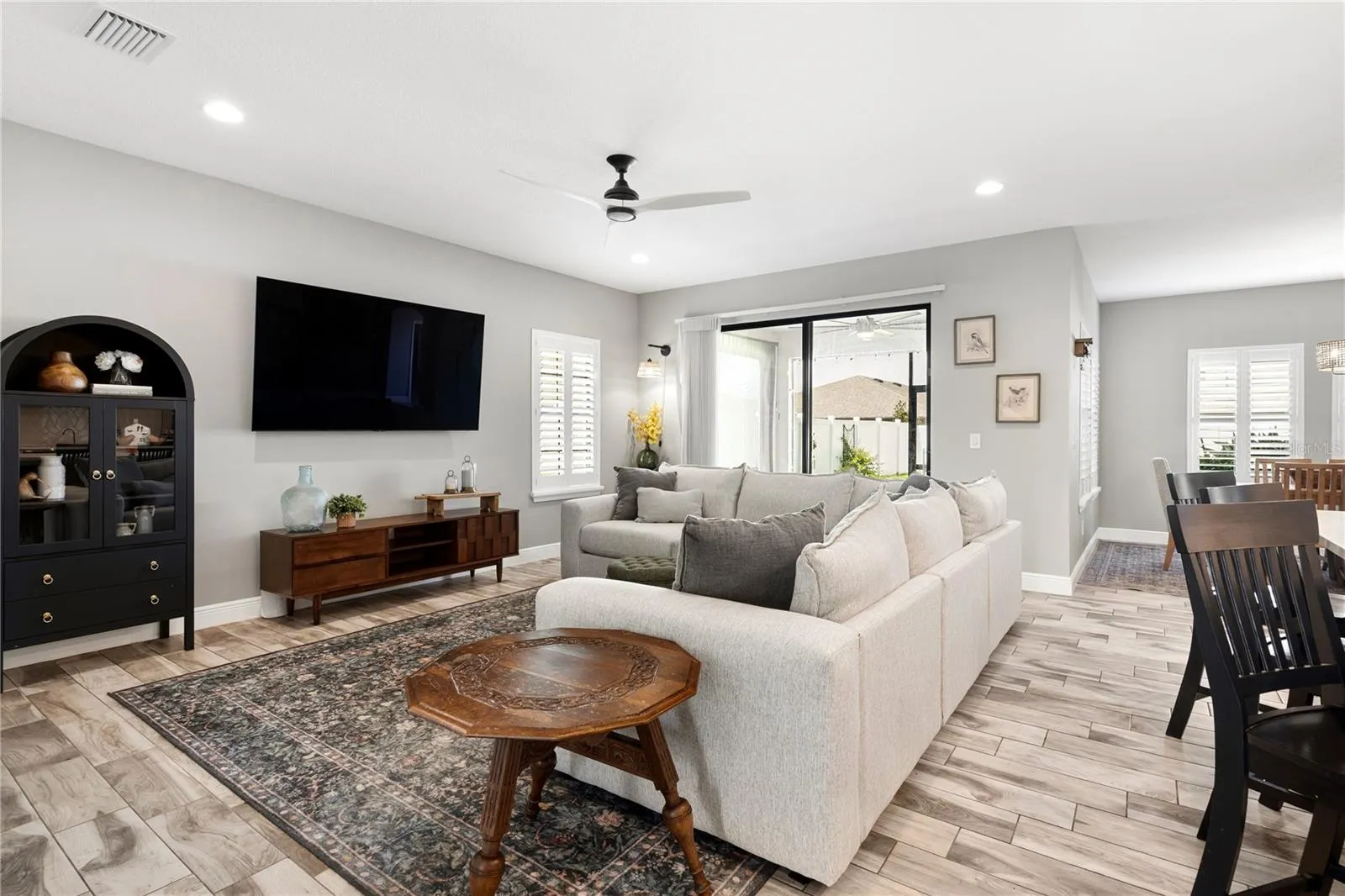 Great Room is inviting!