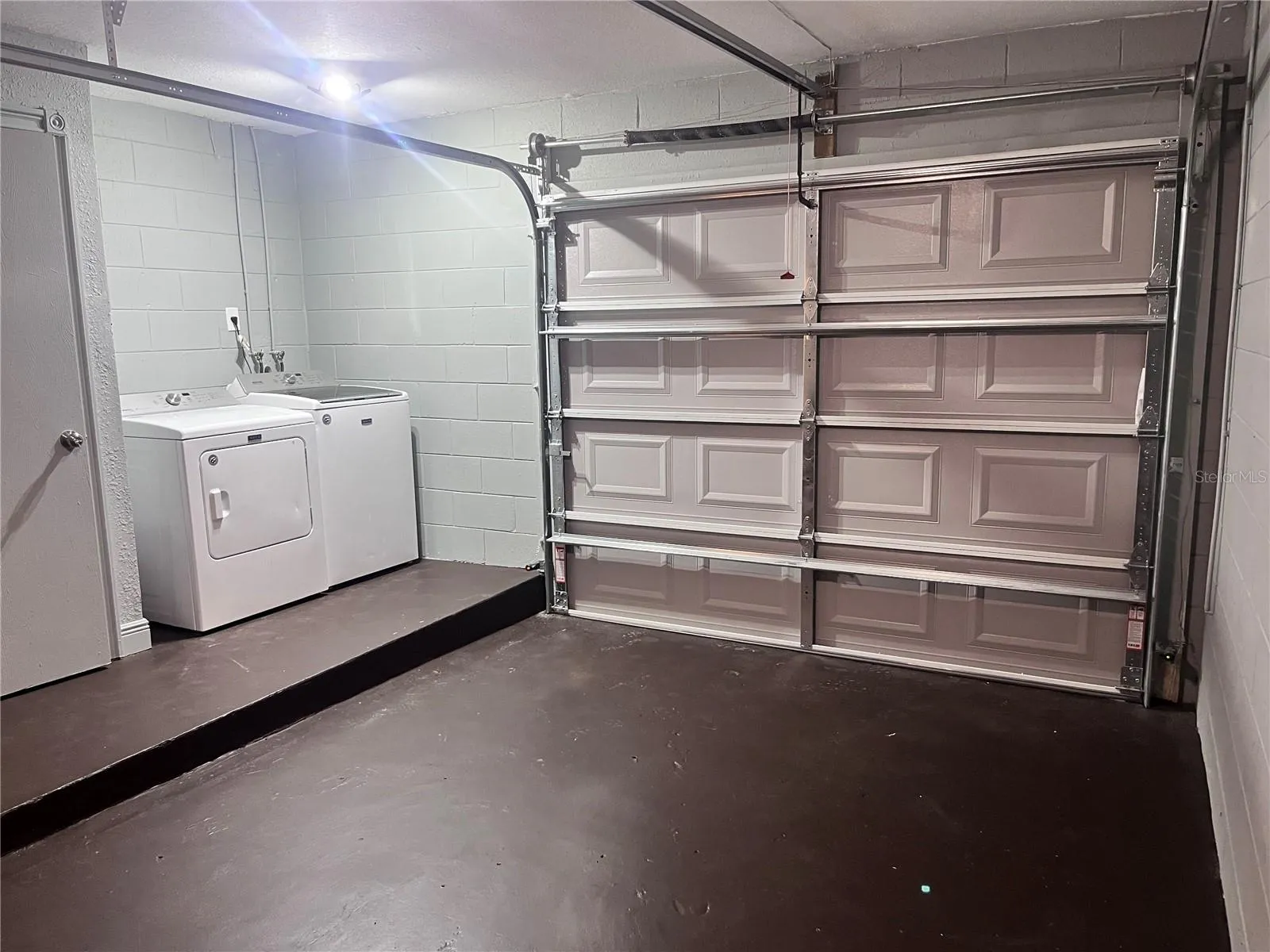 Laundry in Garage