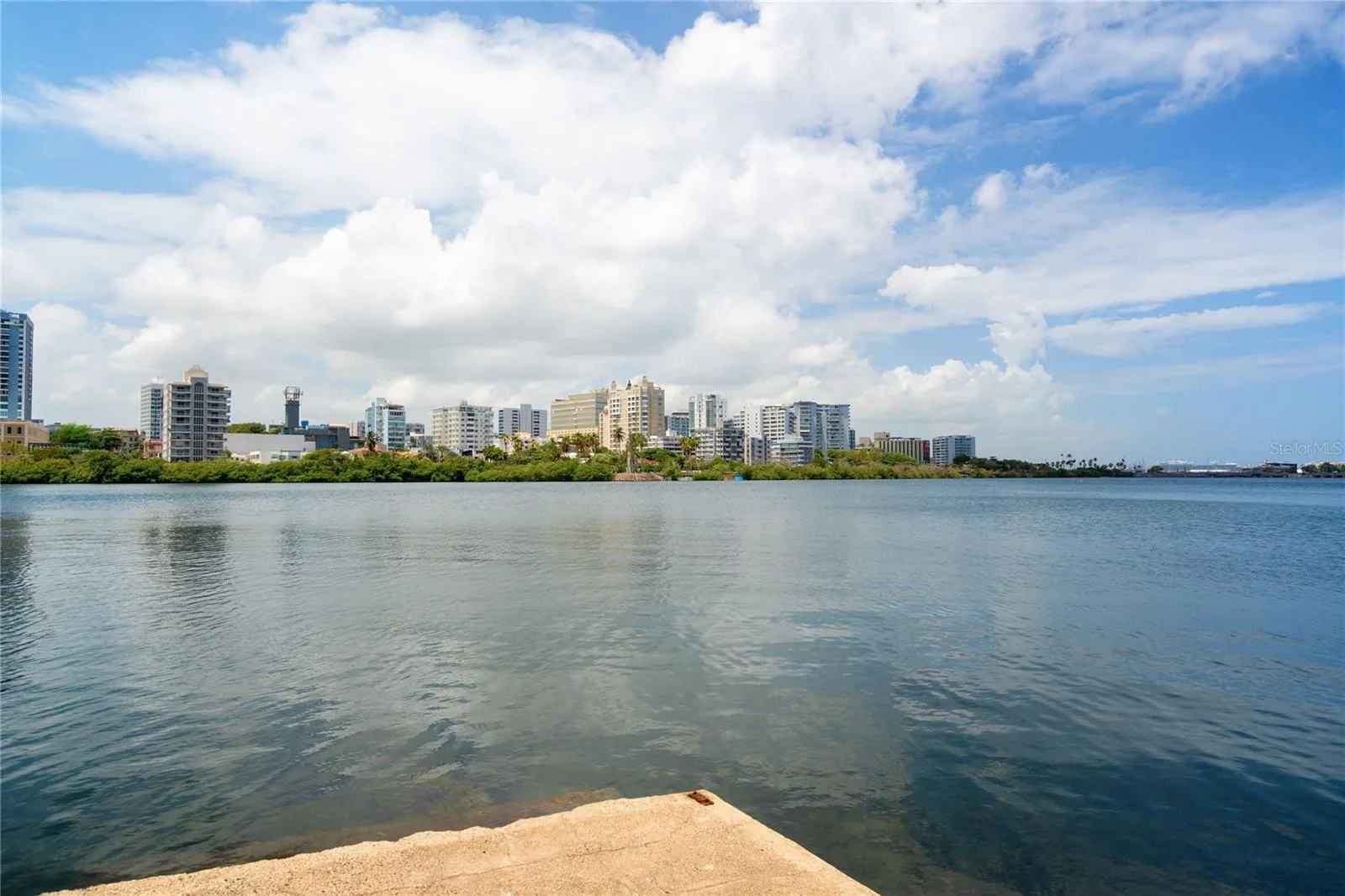 Condado Lagoon from the pool area