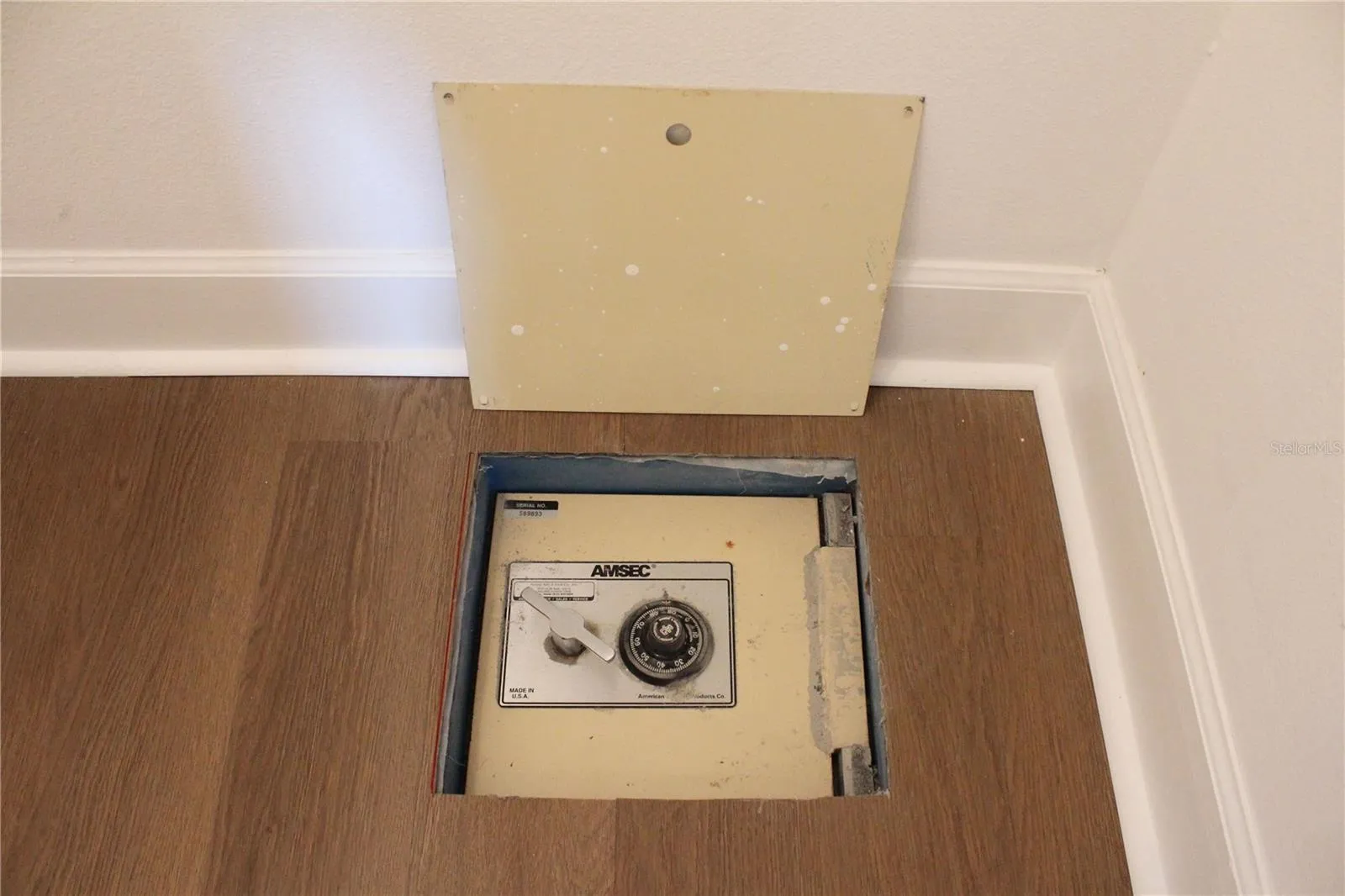 Master closet floor safe