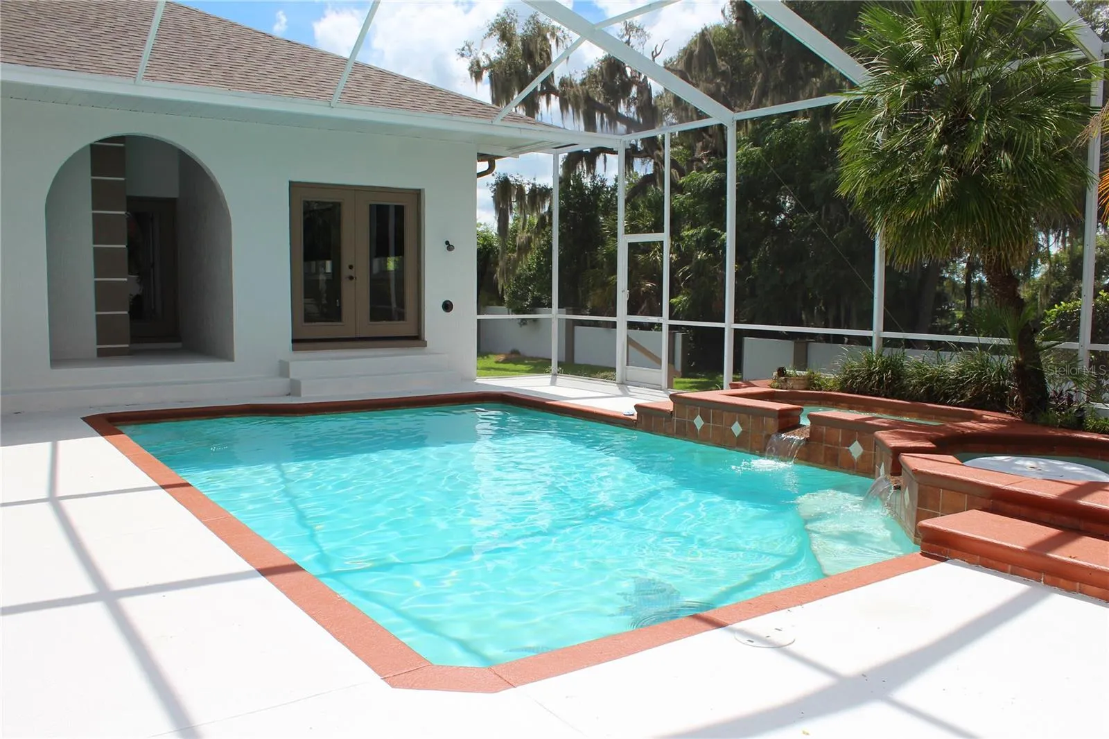 Pool deck &amp; outdoor shower