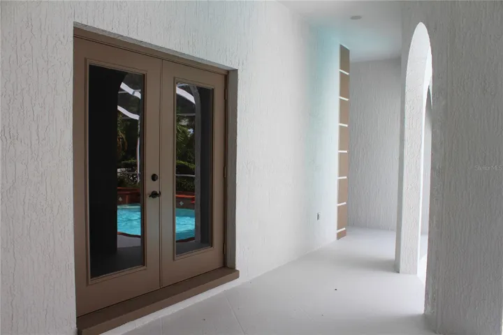 Rear patio/pool deck