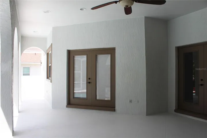 Rear patio/pool deck
