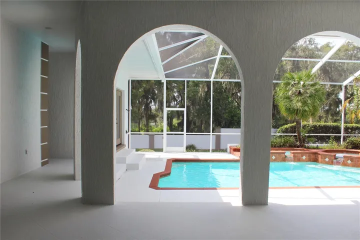 Pool deck