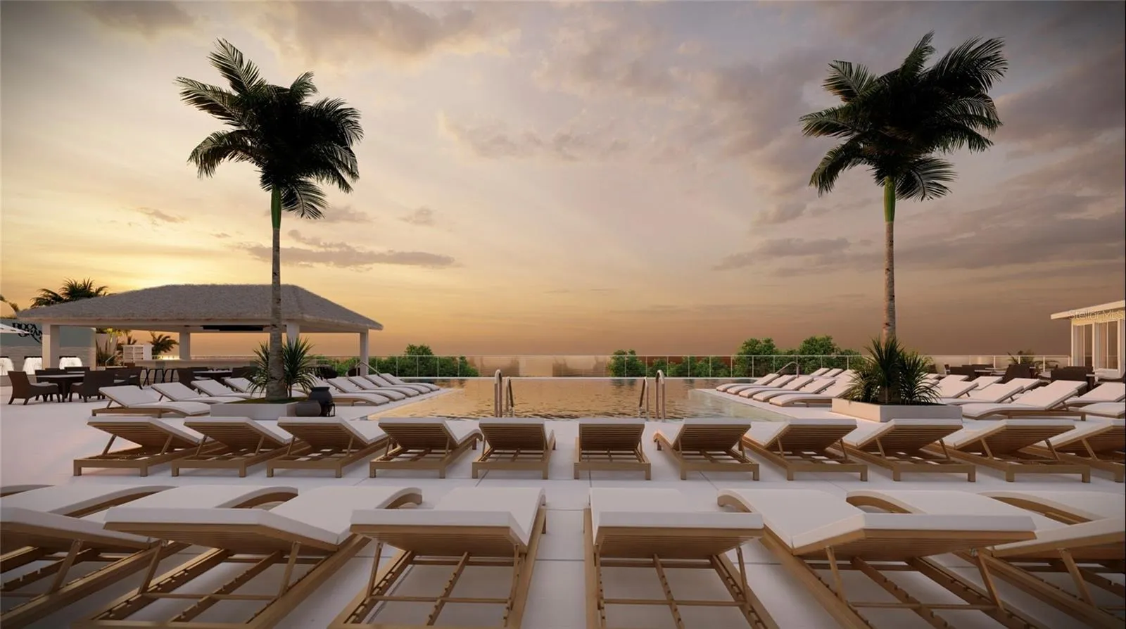 Rendering New pool under construction