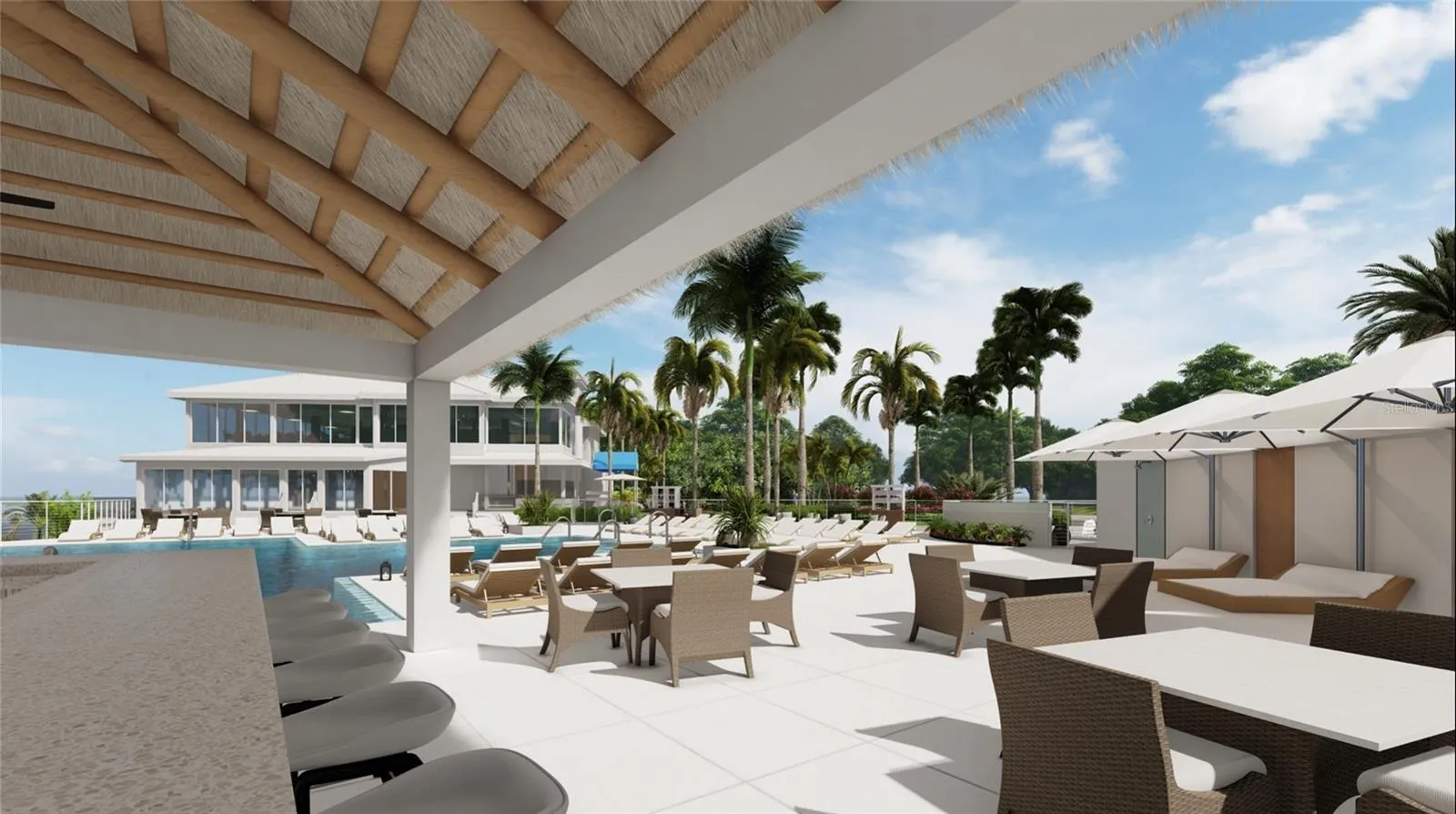 Rendering new Tiki bar under construction