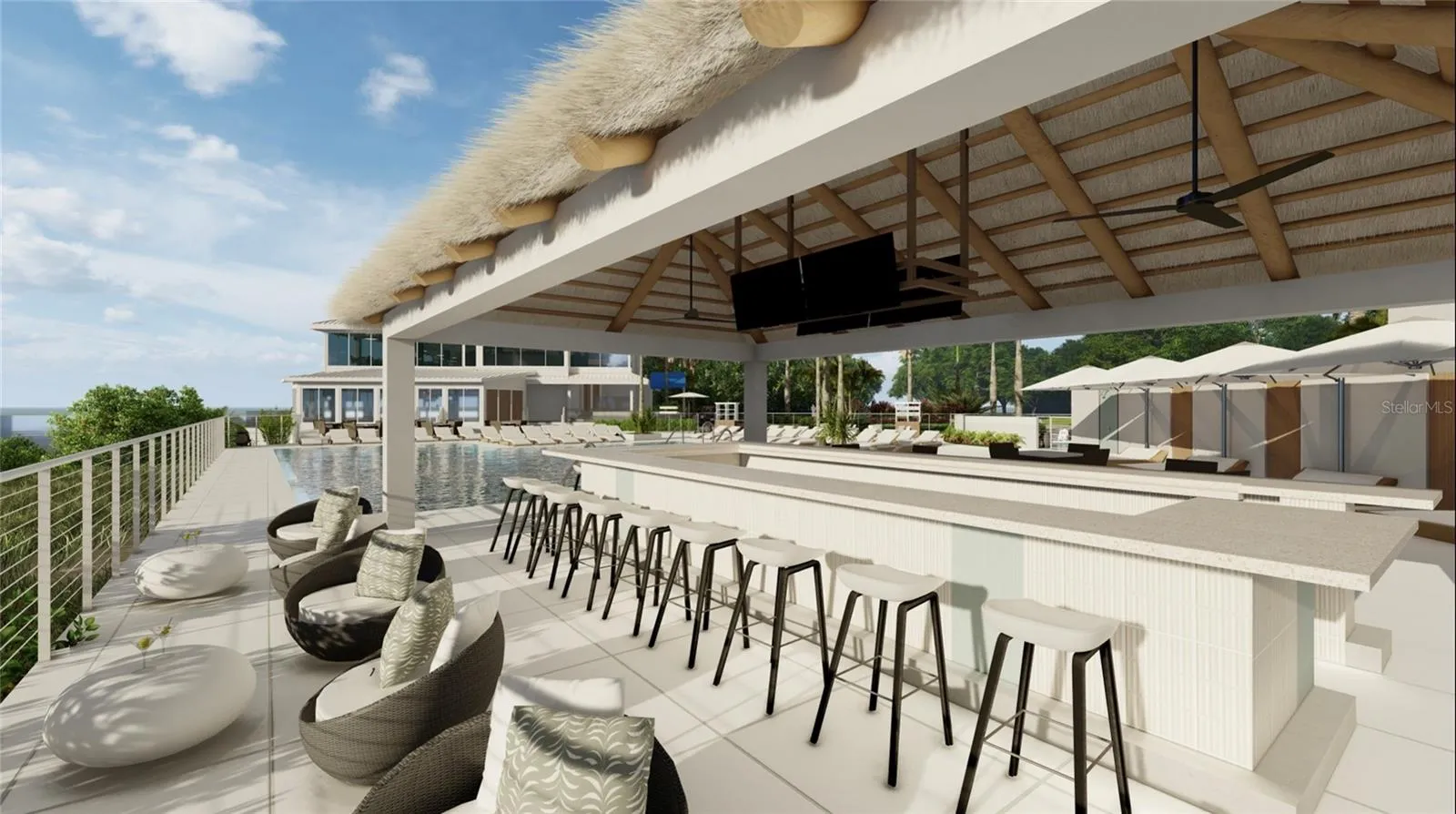 Rendering new Tiki bar under construction
