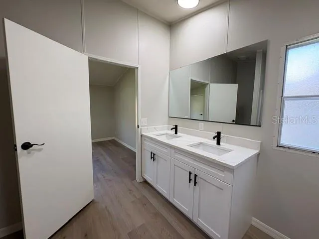 Primary BathroomDual SinksGranite topsBrand New soft close cabinets