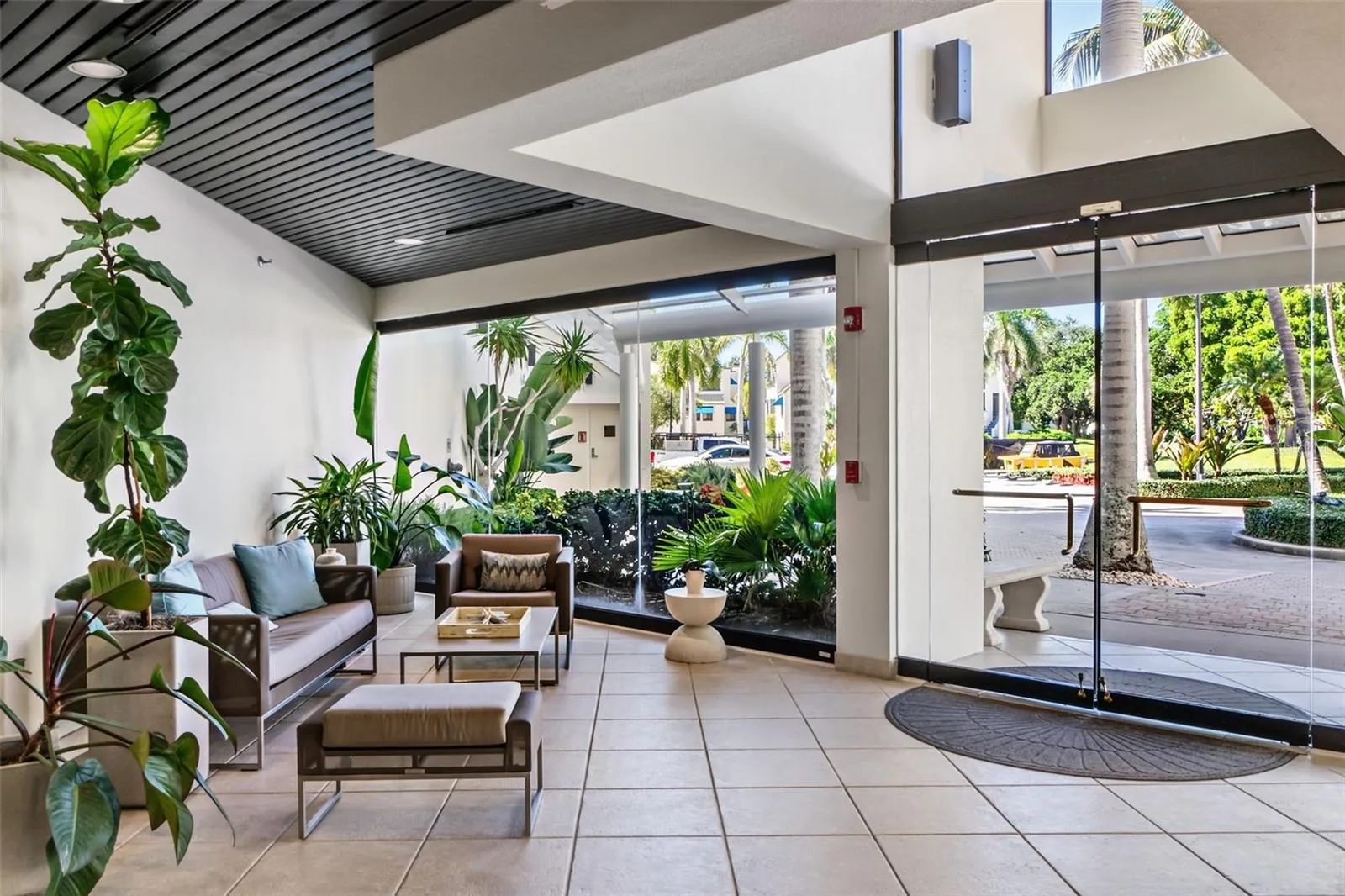 Lobby entrance