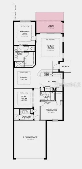 Floor Plan ~ Additional Highlights Include: garden fence and kitchen u/m sink vault apron front SS