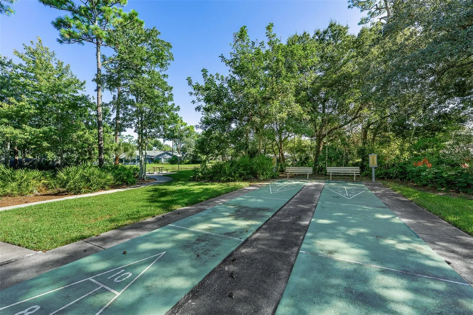 Community Shuffleboard Courts